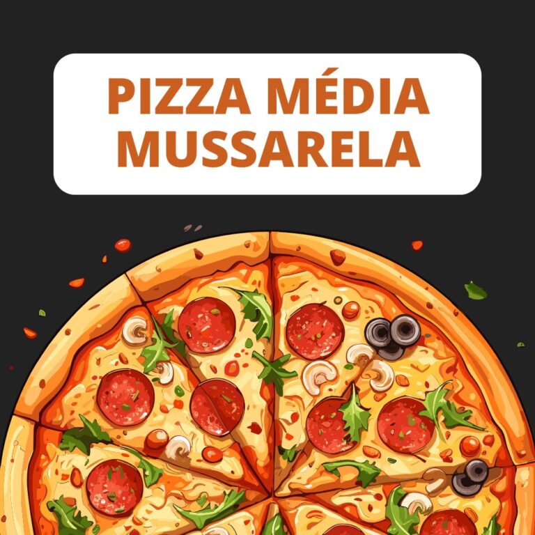 Pizza Média – Mussarela