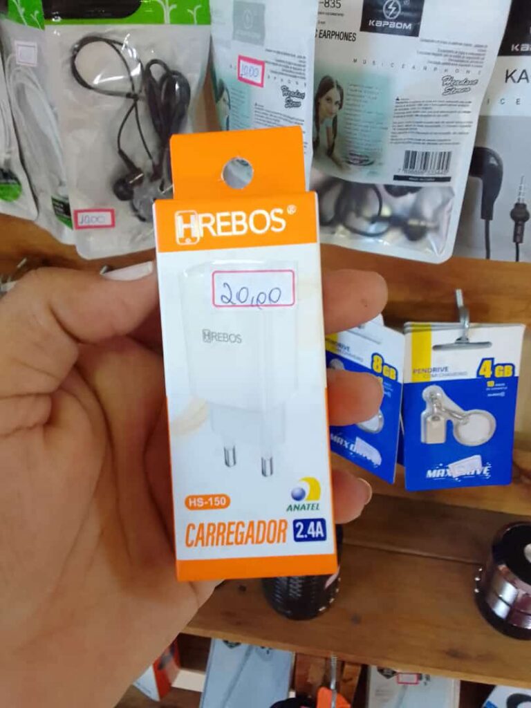 CAIXINHA PARA CRREGADOR DE CELULAR