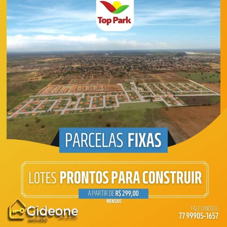 Lotes com parcelas fixas